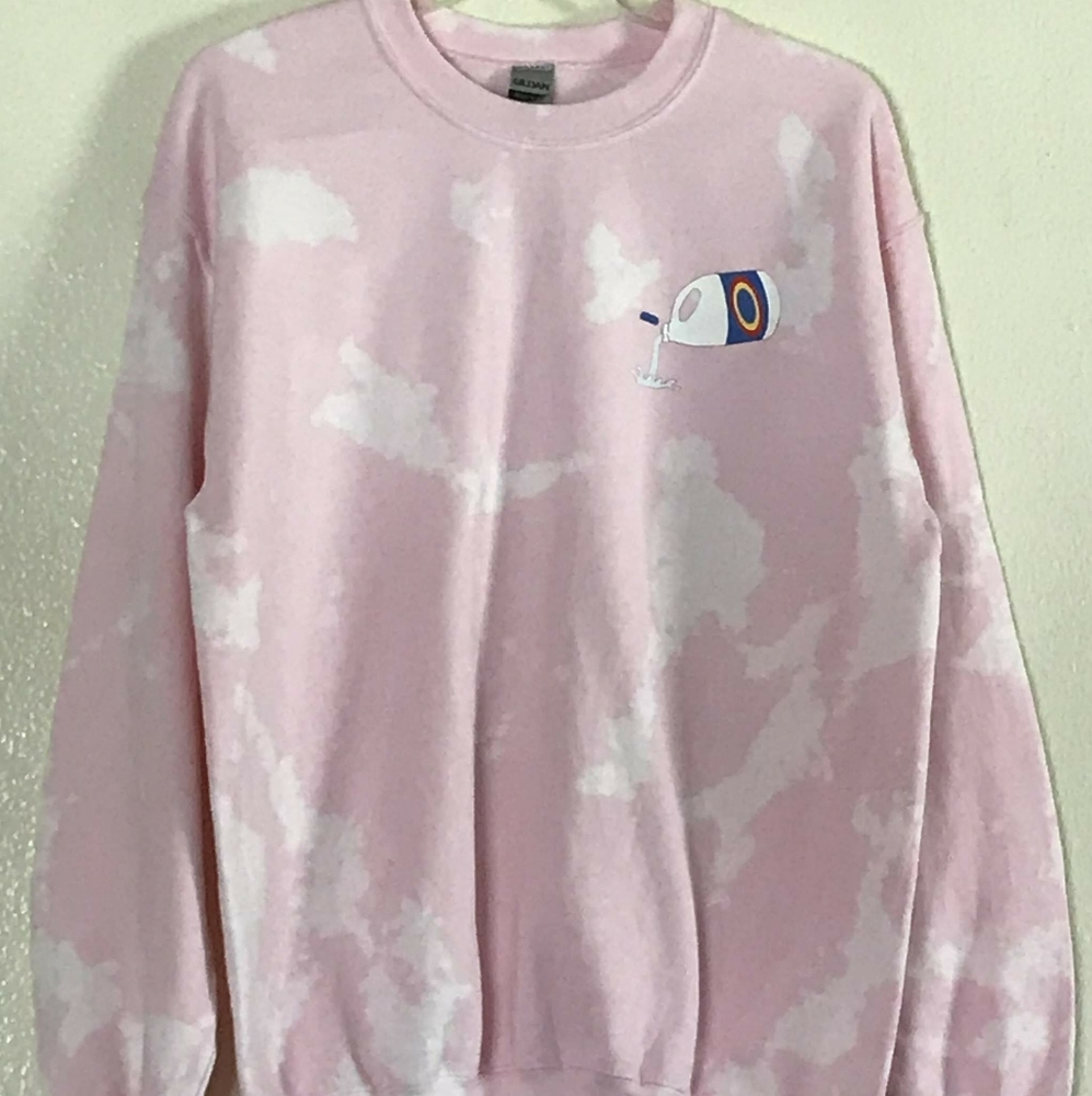 Unisex Bleach Sweatshirt